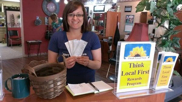 Active members of our Think Local First campaign!