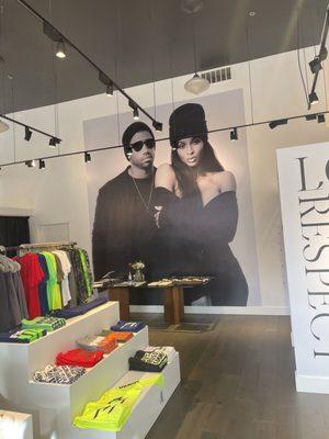 Inside U Village store