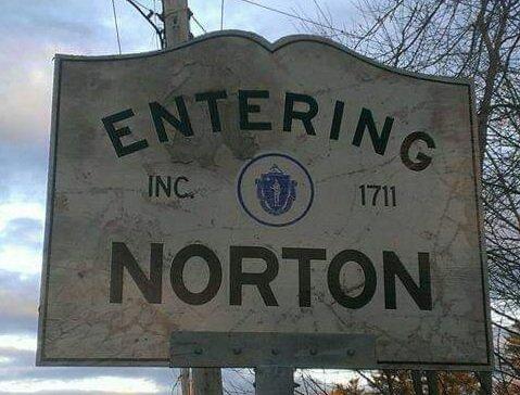 Enteeing Norton at the Attleboro line.