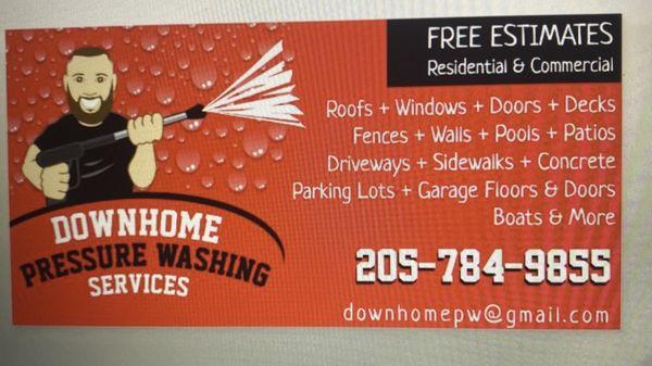 Downhome Pressure Washing Services
