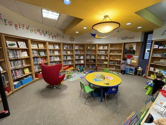 Children's section.