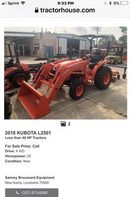 Broussard Sammy Equipment Center