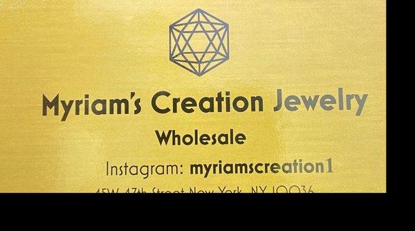 Myriam's Creation Jewelry