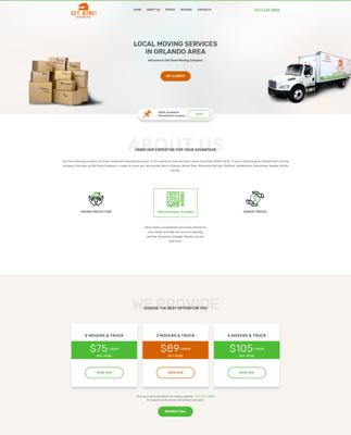 Web design for Orlando Moving Company