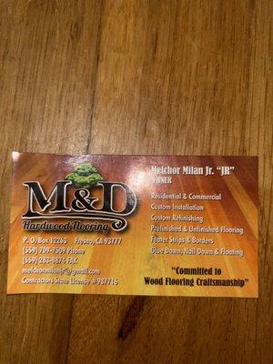 M&D Hardwood Flooring