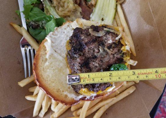 Kinda tiny for such an expensive burger, don't you think?