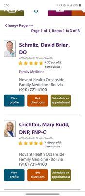 Novant Health Oceanside Family Medicine - Bolivia