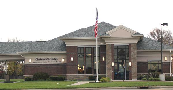 View from front of Credit Union, facing Springdale Road.