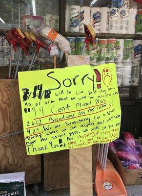 Another empty storefront on the UWS.