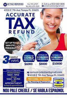 SJ TAX SERVICES