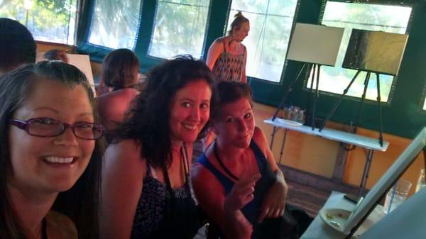 My painting friends.