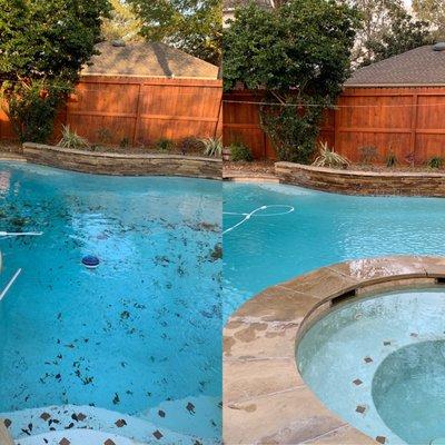 Pool cleaning done right!