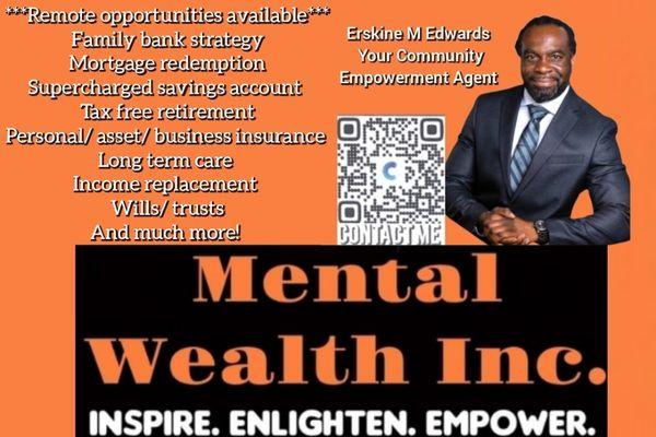 Mental Wealth Inc. Financial Services
Who we are
What we do
How you could get involved with our mission