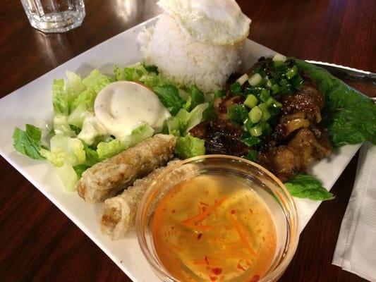 Five Spice Chicken Lunch Plate