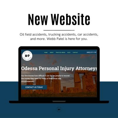 We are Webb Patel Injury Lawyers. Check out our new site!