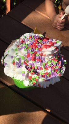 Sand Pail $13.99! It has EVERYTHING & the 3 of us could NOT finish it!