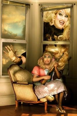 Peaches and her amazing sidekick Martiny