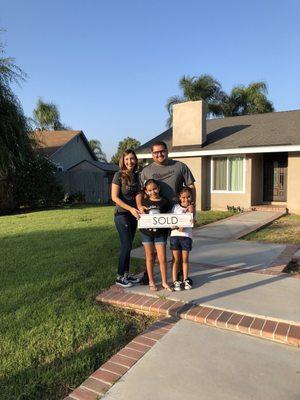 Congratulations to my clients on purchasing their first home in Riverside!! #homesbyvalerie