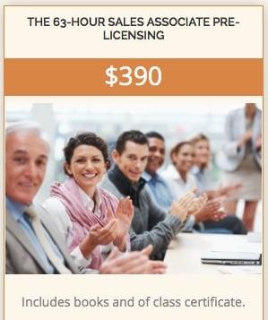 63 hr Sales Associate Pre-Licensing