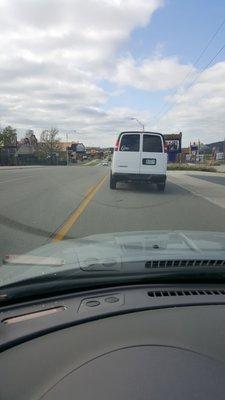 Douchebag driver cut me off in Branson Missouri then proceeded to drive very slowly in front of me. Nice job Chappel casket company.