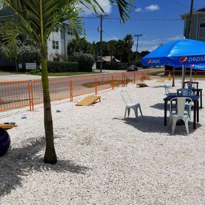 Mr.Beast Burger / Revolve Kitchen Dining and Activities Area