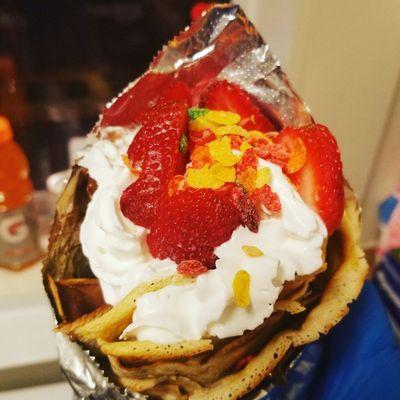 Strawberry Crepe