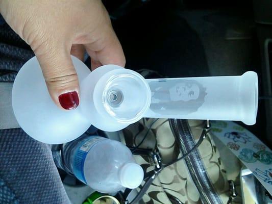 Got a nice little bong for a great price. The guy hooked me up with a few $$ off.