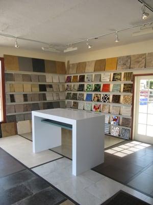 Instock and Custom Blended Glass and Stone Mosaics Available