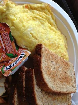 Spanish omelette $6 with tax