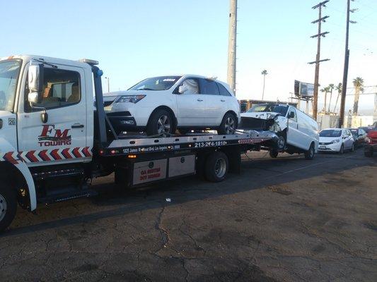 Got in an accident didn't have roadside everyone else wanted wanted $180 to $300 just to get towed 15 miles they only charged me $135