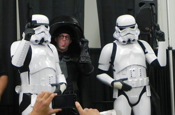 Dead Helmet with some troopers