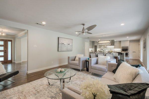 Luxury Vacant Home Staging in Preston Hollow