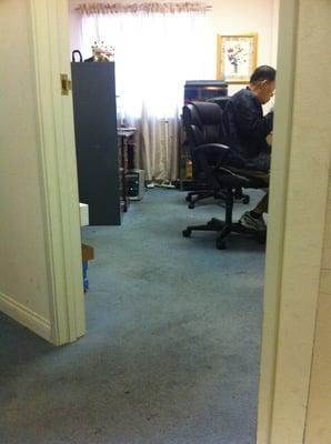 The office is small but I guess they do a good job