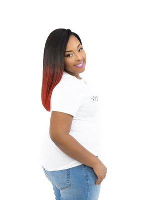 Sleek and Straight @virginhairchick.com
Installed and colored by Tora at Destyns Salon