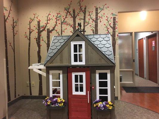 Love the new waiting area for kids!