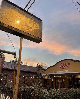 Street view of Soul City Pizza