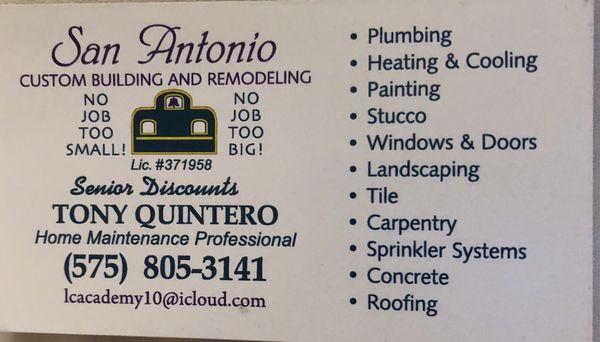 San Antonio Builders Inc.