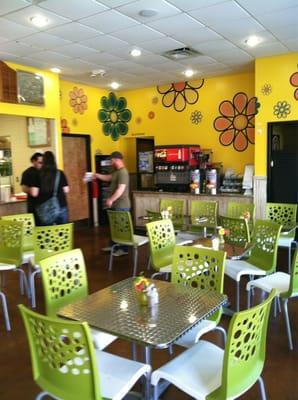 Bright inviting interior