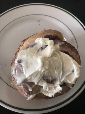 Yummy cinnamon roll!