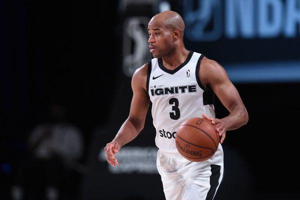 Veteran NBA point guard and former Georgia Tech star Jarrett Jack is a leader on the Ignite team.