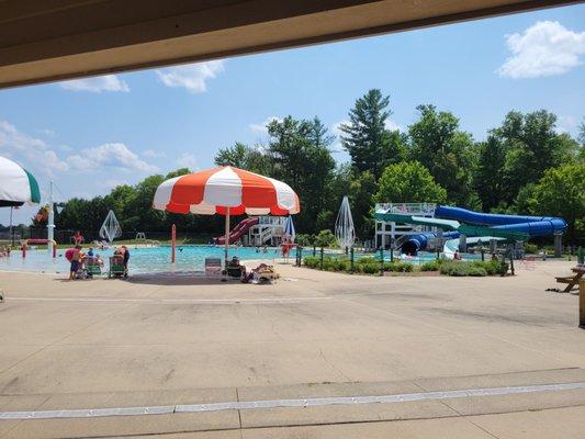 The Hoffman Aquatic Center.