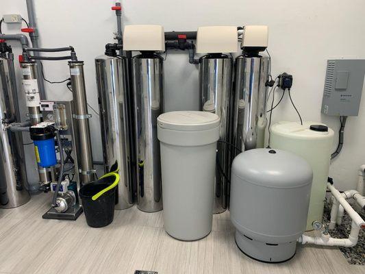 Whole home reverse osmosis system for a lakefront property in Windermere.