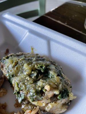 Chicken with artichoke?????? For $18 WHAT A RIPOFF!!!!