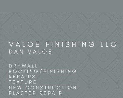 Valoe Finishing