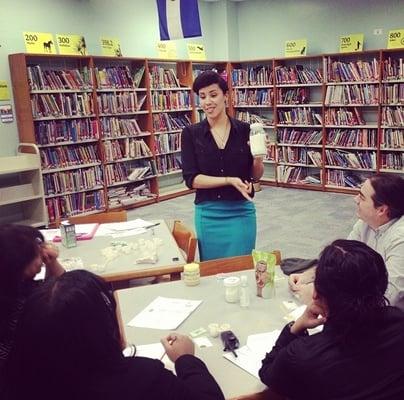 Workshop on how to combat sugar cravings and healthy sweetener alternatives.