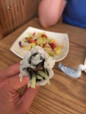 This was all my sushi rolls.