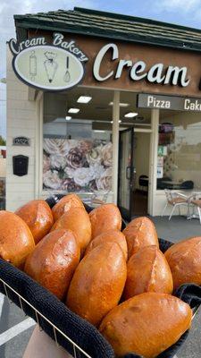 Baked perashkis with Potato Meat or Spinach