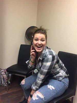 Kellie is so adorable!