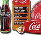 Great Coke collectibles and home decor