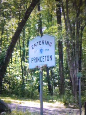 Entering Princeton from Sterling on 62.